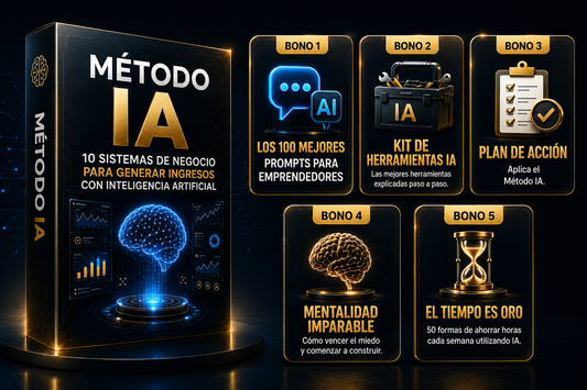 Método IA: 10 Sistemas de Negocio para Generar Ingresos con Inteligencia Artificial